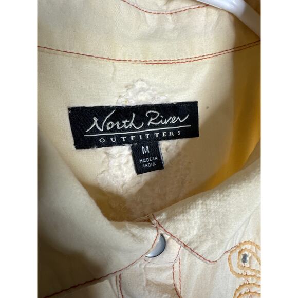 North River western button down with cross size medium - Picture 11 of 12